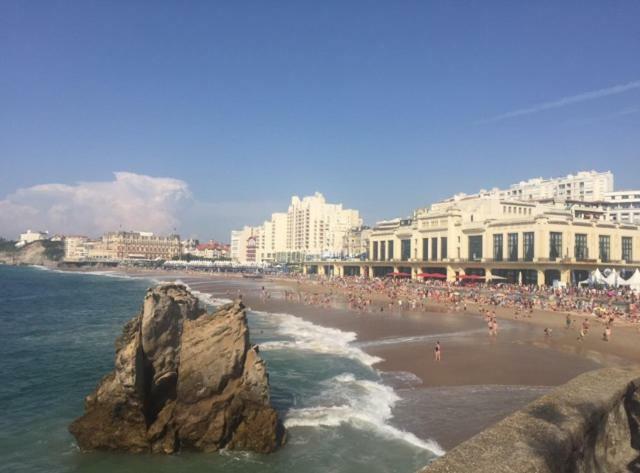 Studio Victoria Centre Grande Plage And Pool Биарриц Экстерьер фото